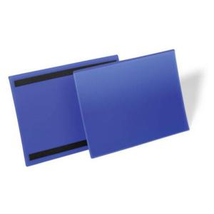 Kiesze magazynowa magnetyczna A4 pozioma DURABLE niebieska 50szt. 1745 07 - 2843312011