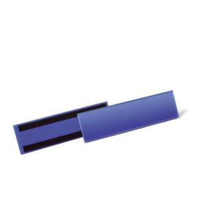 Kiesze magazynowa magnetyczna 1/3 A4 pozioma DURABLE niebieska 50szt. 1758 07 - 2854984433