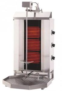 Gyros | opiekacz elektryczny do kebaba | 3 palniki | wsad 40kg KLG230 - 2870084912