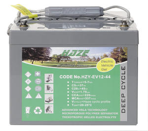 Akumulator elowy HZY EV 12V- 44Ah 45AH C20 - 2827881692