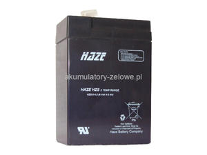 Akumulator AGM HZS 6V-4,5Ah - 2827881684