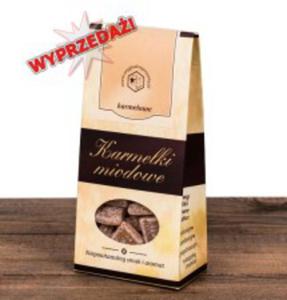 KARMELKI MIODOWE - SMAK KARMELOWY 150g - WYPRZEDA - 2843137663