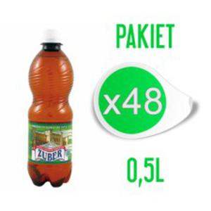 ZUBER 0,5l woda lecznicza (pakiet) 4 zgrzewki = 48 butelek - 2823874271