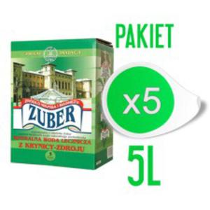 ZUBER 5l woda lecznicza (pakiet) 5 sztuk - 2823874272