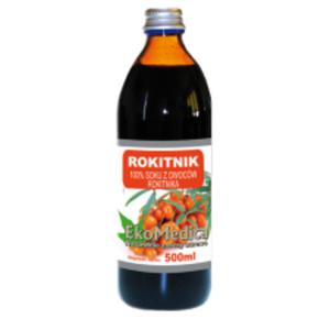 SOK Z ROKITNIKA 100% 500ml EkaMedica - 2823874407