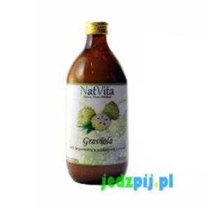 SOK Z GRAVIOLI 100% 500ml NATVITA - 2823874678