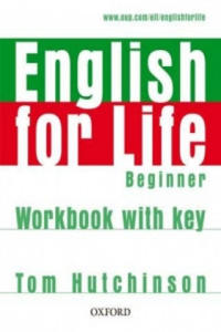 English for Life Beginner Workbook with Key - 2877950656
