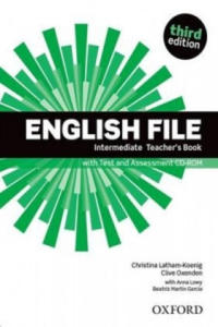 English File Intermediate Teacher's Book with Test and Assessment CD-ROM - 2826643220