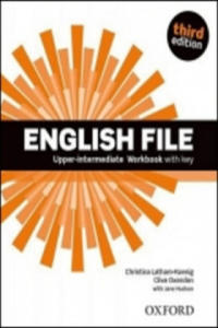 English File Third Edition Upper Intermediate Workbook with Answer Key - 2861849190