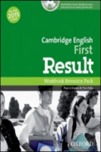 Cambridge English First Result Workbook without Key with Audio CD - 2862614805