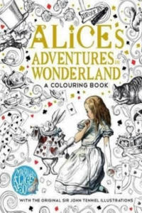 Alice's Adventures in Wonderland colouring book - 2826619506