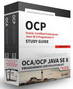 OCA / OCP Java SE 8 Programmer Certification Kit - 2861871727