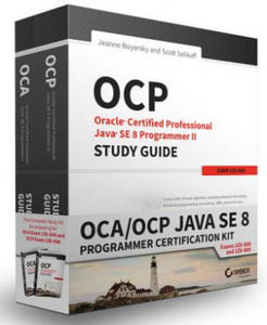 OCA/OCP Java SE 8 Programmer Certification Kit - 2861871727