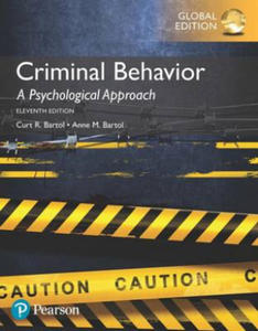 Criminal Behavior: A Psychological Approach, Global Edition - 2878165624