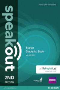 Speakout Starter 2nd Edition Students' Book with DVD-ROM and MyEnglishLab Access Code Pack - 2871694463