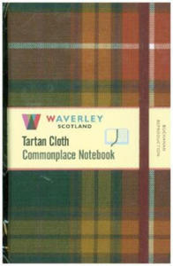 Waverley (L): Buchanan Reproduction Tartan Cloth Large Notebook - 2878428468