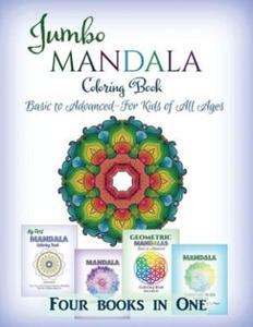 Jumbo Mandala Coloring Book - 2867108655