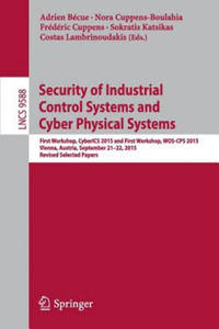 Security of Industrial Control Systems and Cyber Physical Systems - 2862336458