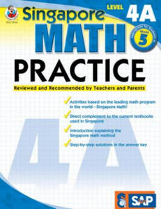 Singapore Math Practice, Level 4A Grade 5 - 2871014255