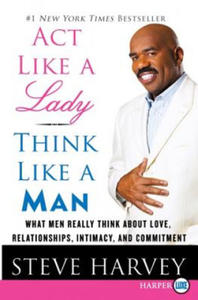 Act Like a Lady, Think Like a Man Large Print - 2861982304