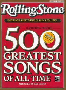 Rolling Stone Easy Piano Sheet Music Classics - 2867360855