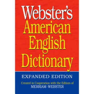 Webster's American English Dictionary - 2868816250