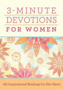 3-Minute Devotions for Women - 2877637054