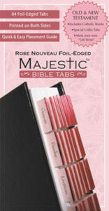 Majestic Rose Nouveau Foil-Edged Bible Tabs - 2875911707