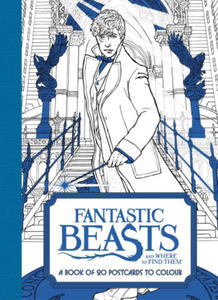 Fantastic Beasts and Where to Find Them: A Book of 20 Postcards to Colour - 2877765690