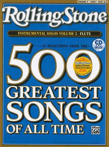 Selections from Rolling Stone Magazine's 500 Greatest Songs of All Time (Instrumental Solos), Vol 2: Flute, Book & CD - 2877965963