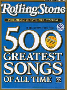 Selections from Rolling Stone Magazine's 500 Greatest Songs of All Time (Instrumental Solos), Vol 2: Tenor Sax, Book & CD - 2877961984