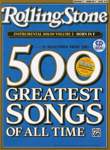 Selections from Rolling Stone Magazine's 500 Greatest Songs of All Time (Instrumental Solos), Vol 2: Horn in F, Book & CD - 2877963864