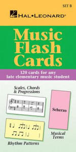 Music Flash Cards - Set B: Hal Leonard Student Piano Library - 2866526826