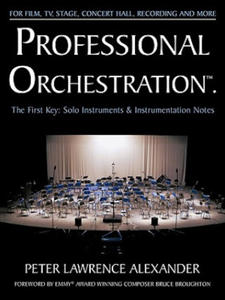 Professional Orchestration Vol 1: Solo Instruments & Instrumentation Notes - 2877638182