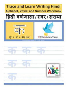 Trace and Learn Writing Hindi Alphabet, Vowel and Number Workbook - 2867129499