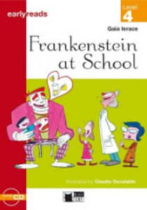 Black Cat FRANKENST AT SCHOOL + CD ( Early Readers Level 4) - 2861974048