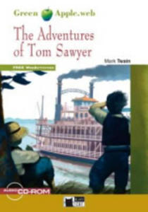 BLACK CAT READERS GREEN APPLE EDITION 1 - ADVENTURES OF TOM SAWYER + CD-ROM - 2862193503