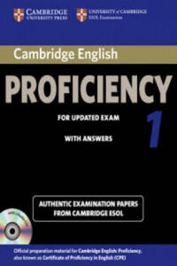 Cambridge English Proficiency 1 for Updated Exam Self-study Pack (Student's Book with Answers and Audio CDs (2)) - 2826626244