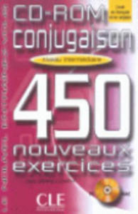 CONJUGAISON 450 NOUVEAUX EXERCICES: NIVEAU INTERMEDIAIRE CD-ROM - 2871696864