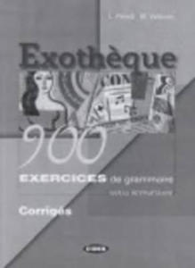 EXOTHEQUE 900 INTERMEDIAIRE EXERCICES DE GRAMMAIRE CORRIGES - 2861973892