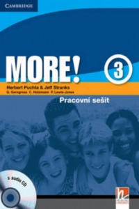 More! Level 3 Workbook with Audio CD Czech Edition - 2864210508