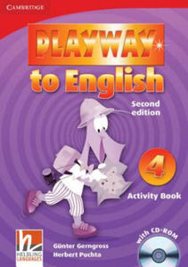 Playway to English Level 4 Activity Book with CD-ROM - 2826832053