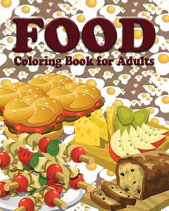 Food Coloring Book for Adults - 2867099084