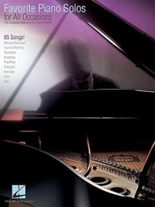 Favorite Piano Solos for All Occasions: The Complete Resource for Every Pianist! - 2876944672