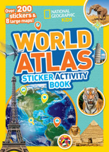 World Atlas Sticker Activity Book - 2863204625