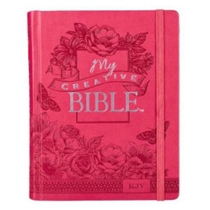 KJV My Creative Bible Pink Lux-Leather - 2877486038