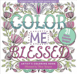 Color Me Blessed Adult Coloring Book (31 Stress-Relieving Designs) - 2876334079