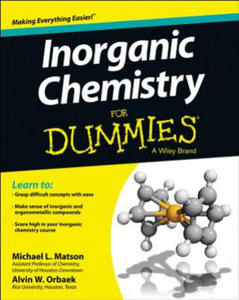 Inorganic Chemistry For Dummies - 2853791588