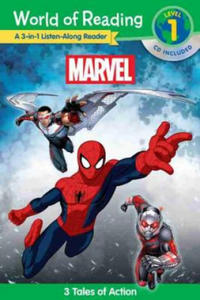 World of Reading: Marvel Marvel 3-in-1 Listen-Along Reader (World of Reading Level 1) - 2874078371