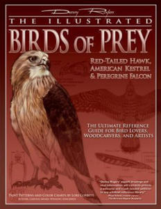 The Illustrated Birds of Prey: Red-Tailed Hawk, American Kestrel & Peregrine Falcon: The Ultimate Reference Guide for Bird Lovers, Woodcarvers, and Ar - 2877956731